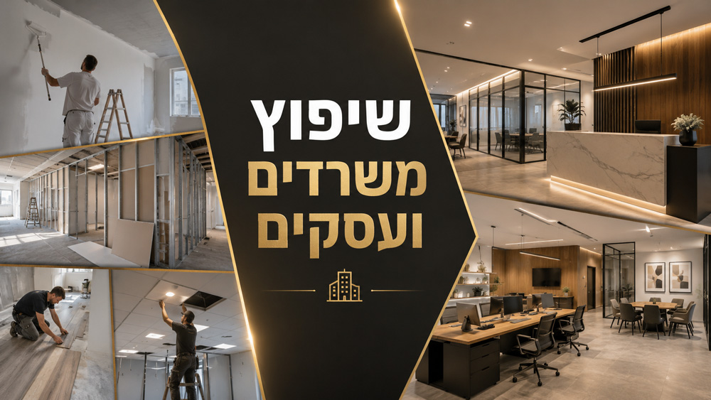 שיפוץ משרדים ועסקים